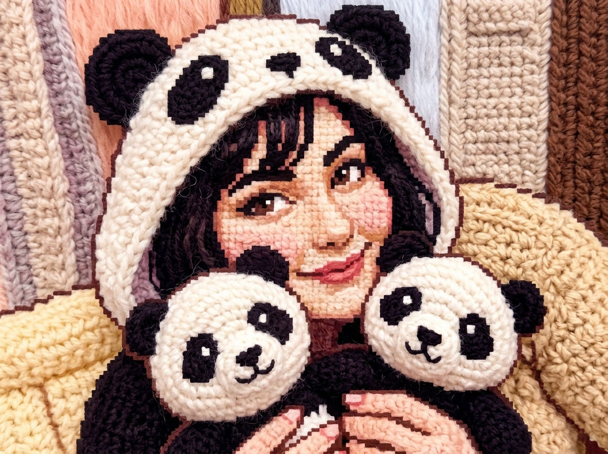 100% girl, 100% panda